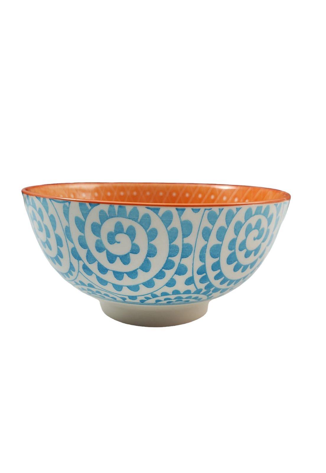 Bowl Loza Diseño Celeste 13x7.5cm-2
