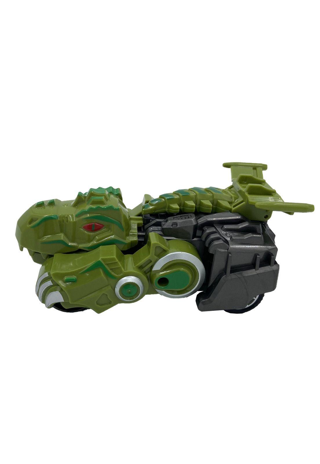 Robot Dinosaurio Verde Limon-0