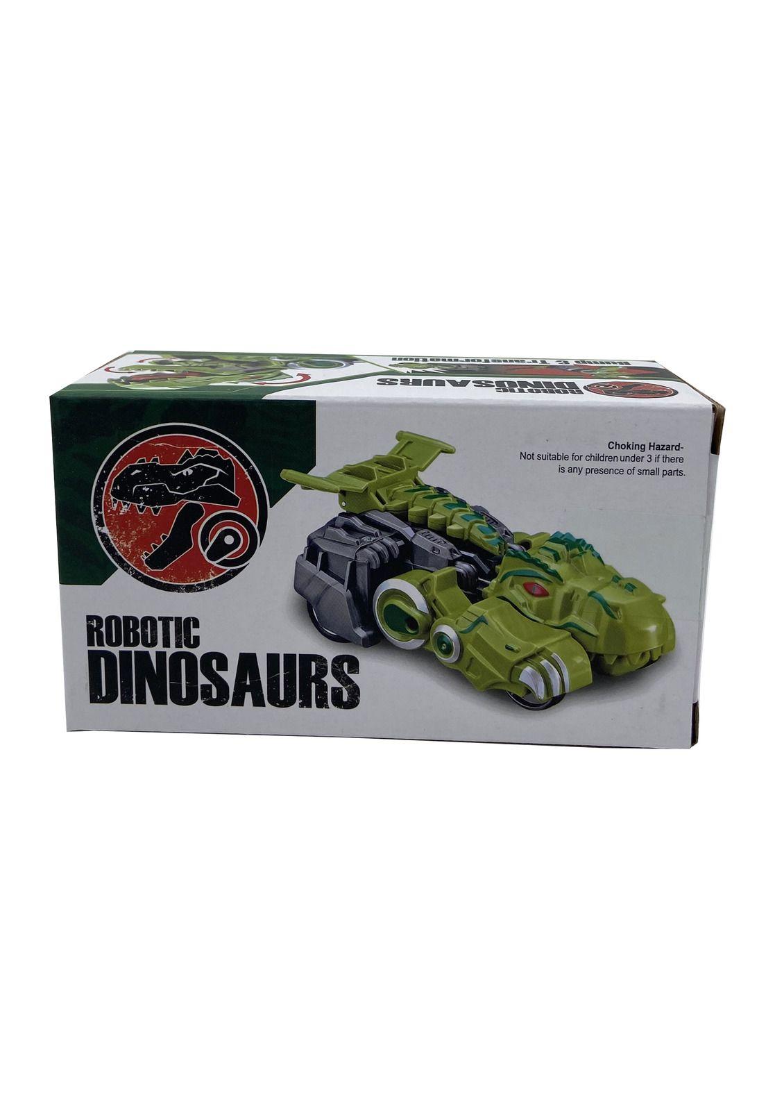 Robot Dinosaurio Verde Limon-1
