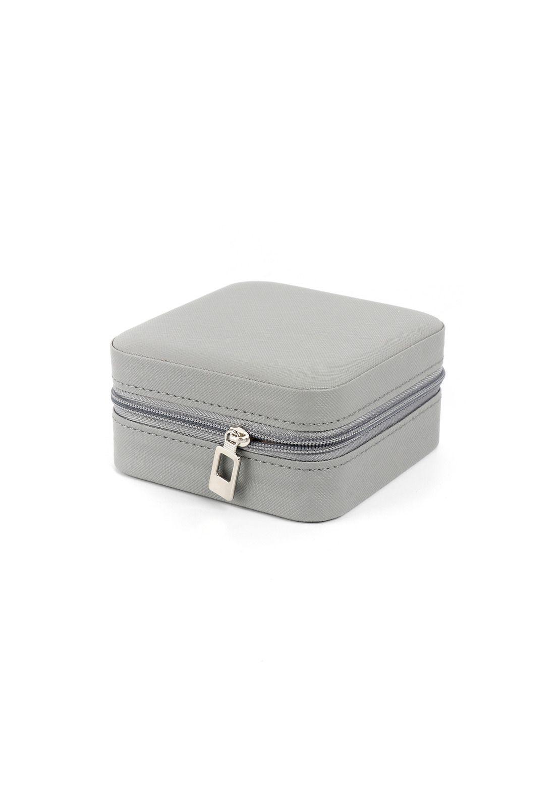 Joyero Gris 10*10*5cm-2