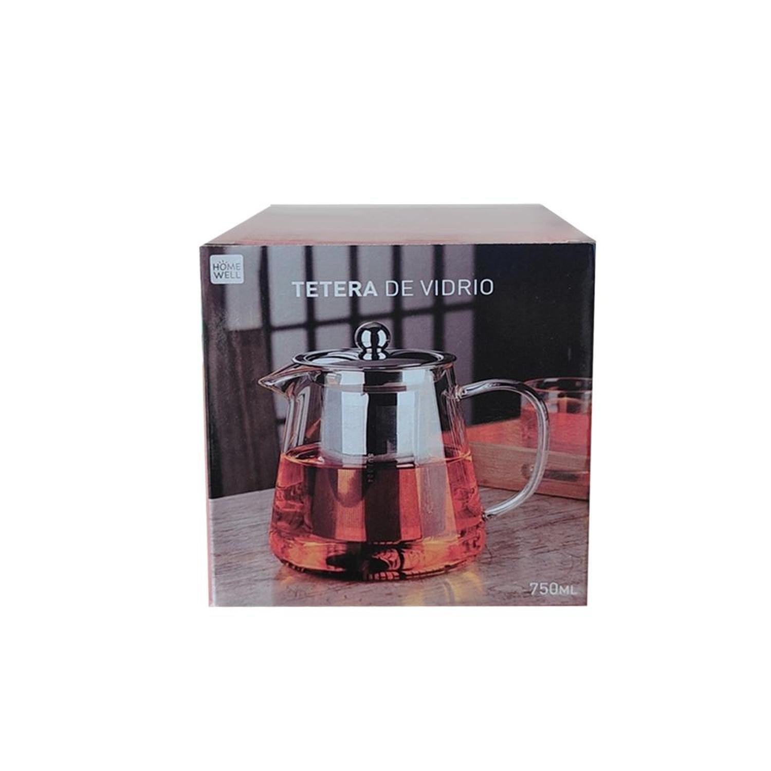 Tetera de Vidrio con Infusor-1