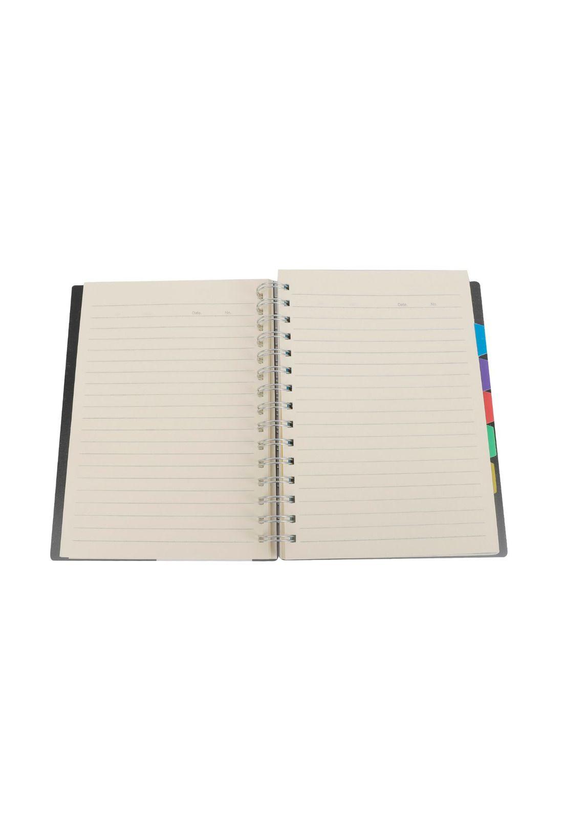 Libreta Blanco 15.5x20.5cm Anillada (120 Hojas)-1
