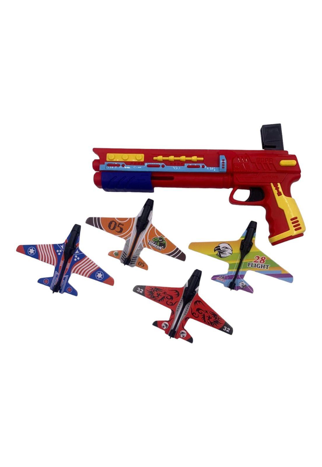 Pistola lanza aviones Rojo-1