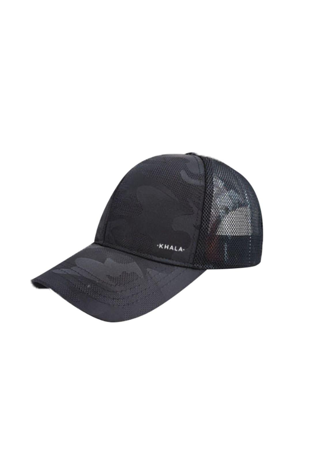 Gorra Jockey Negro Malla 18cm-0
