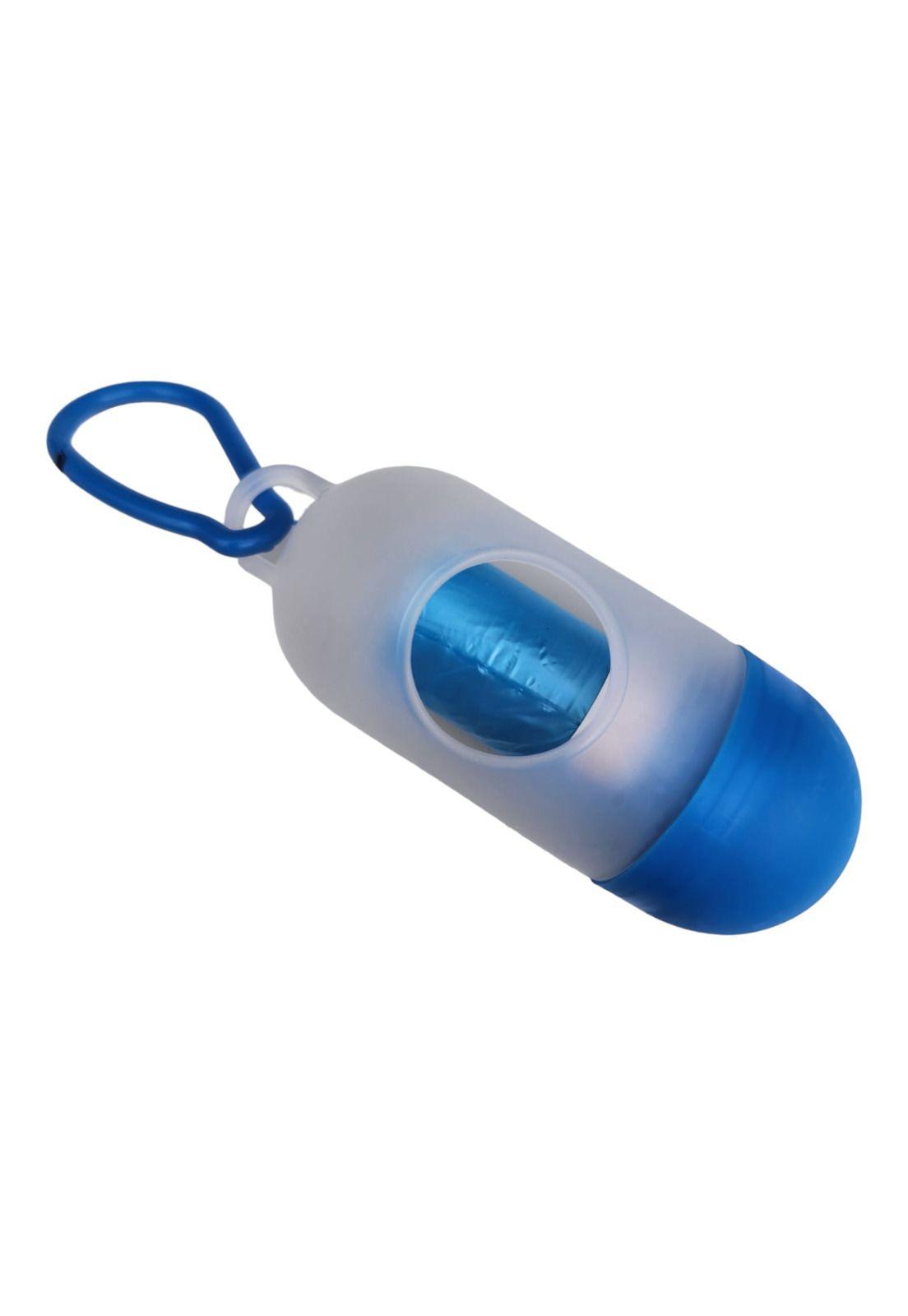 Dispensador Capsula de Bolsas Mascota Azul-0