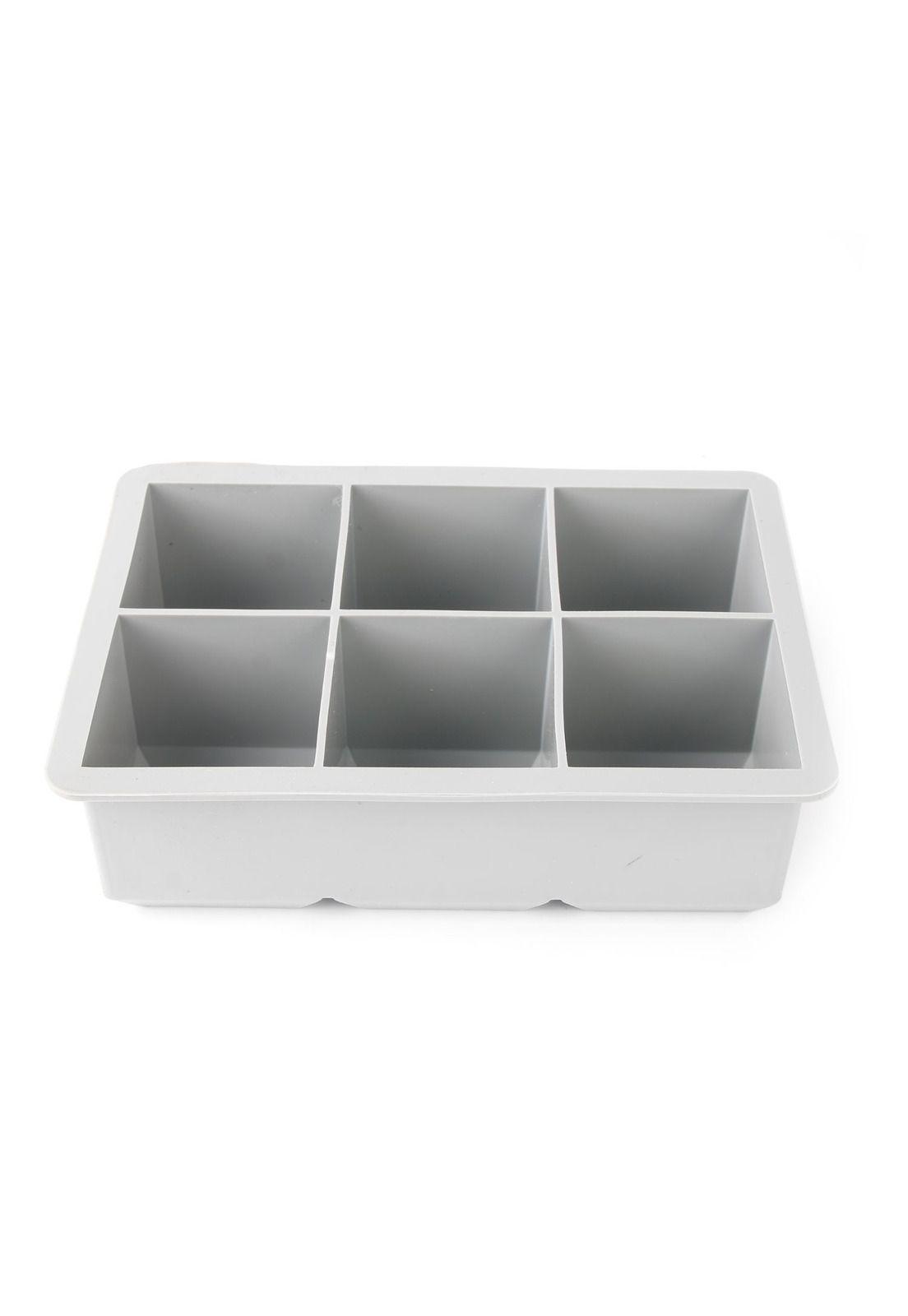 Cubeta de Hielo de Silicona Gris XL 16x5x11cm-3