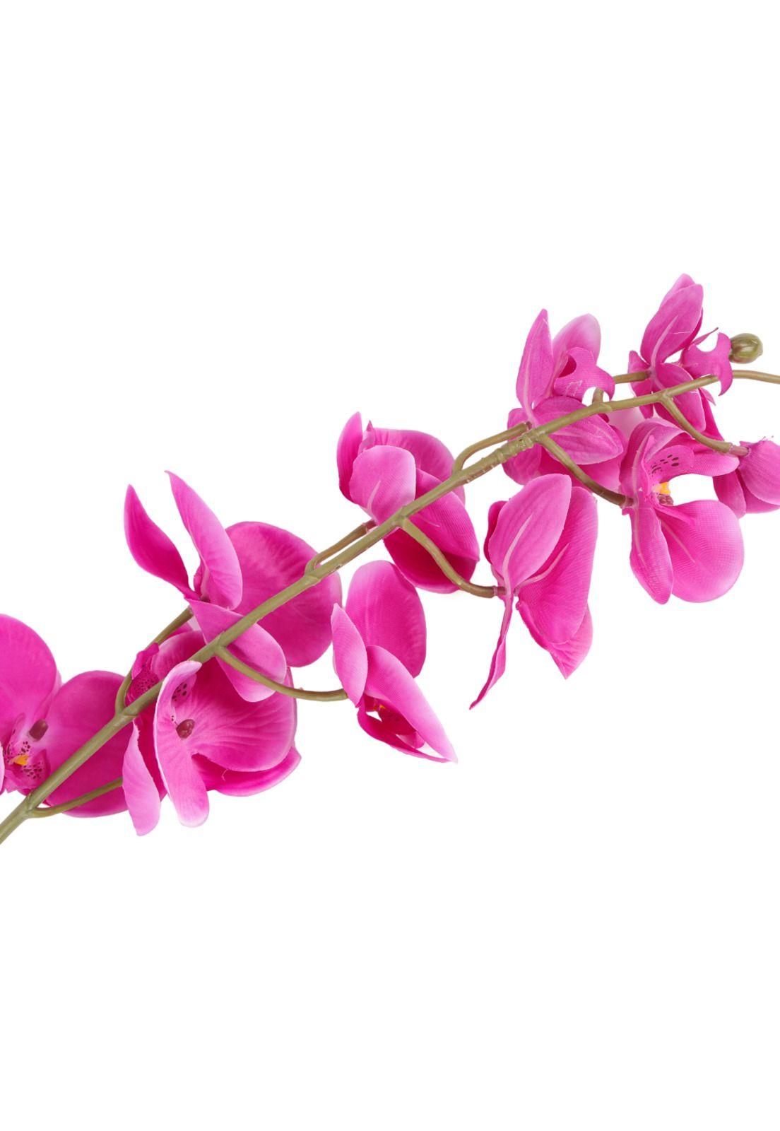 Flor Orquídea Artificial Rosada 100Cm-1