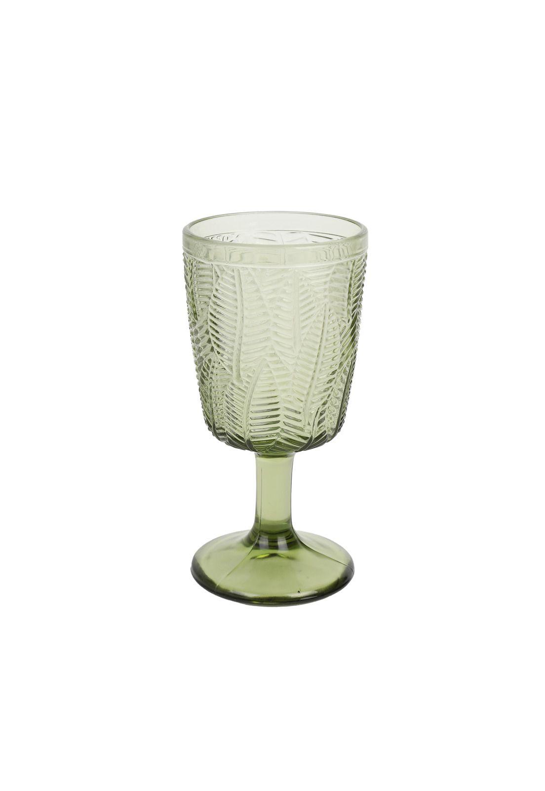 Set 4 Copas Vidrio Verde 330ml-1