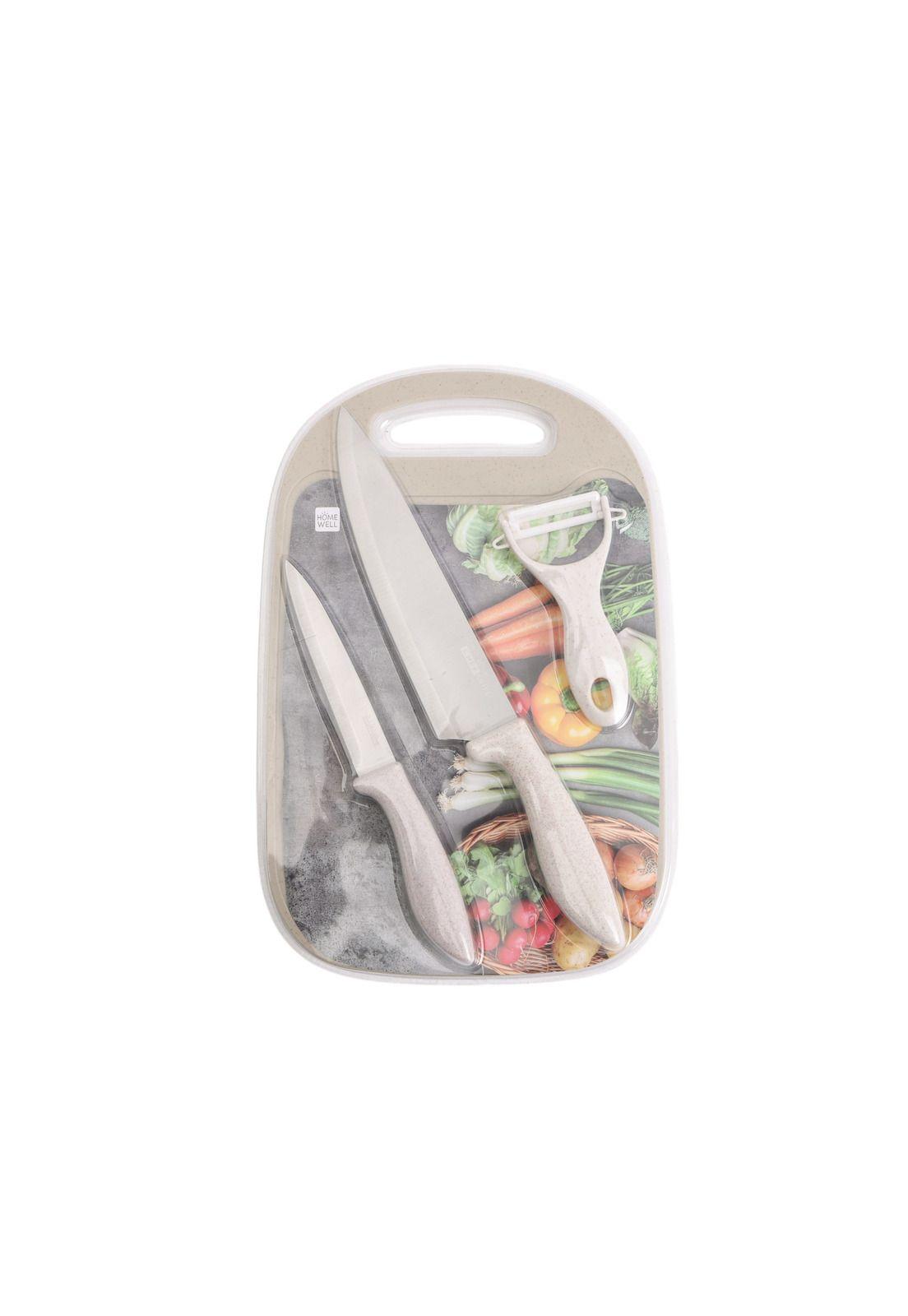 Set cuchillos 3pcs + tabla-6