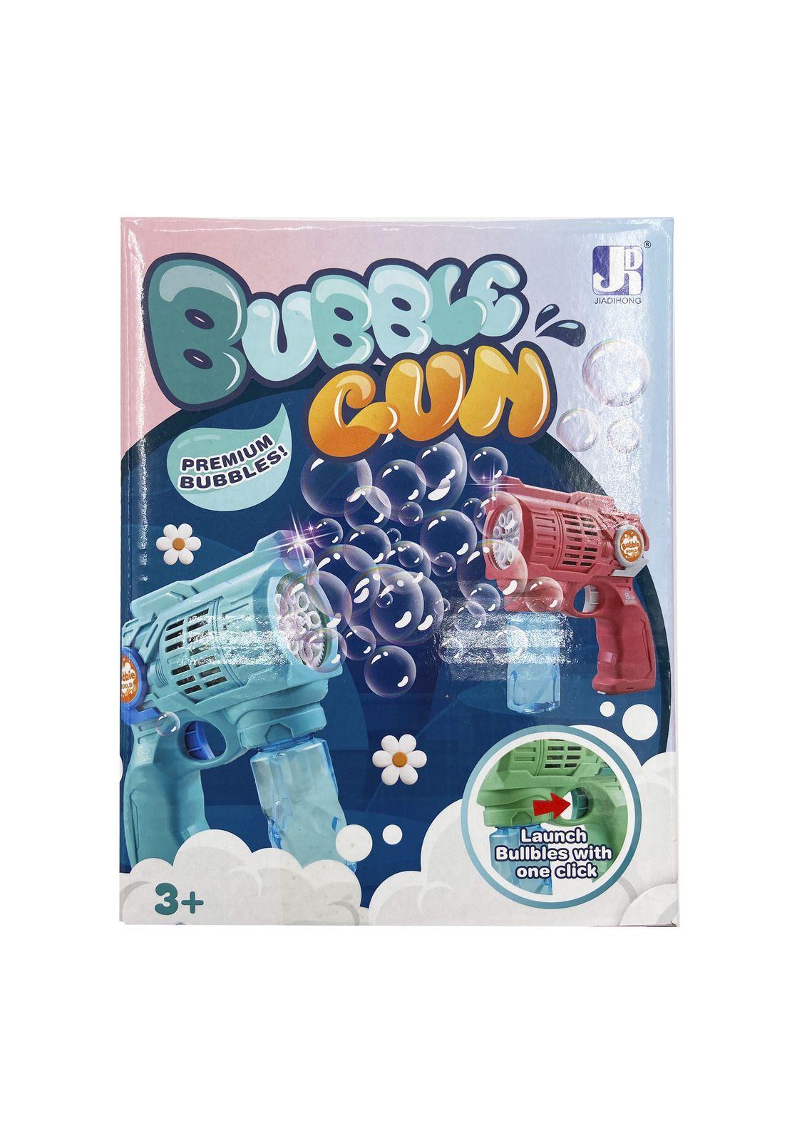 Pistola Lanza Burbujas Rojo-1