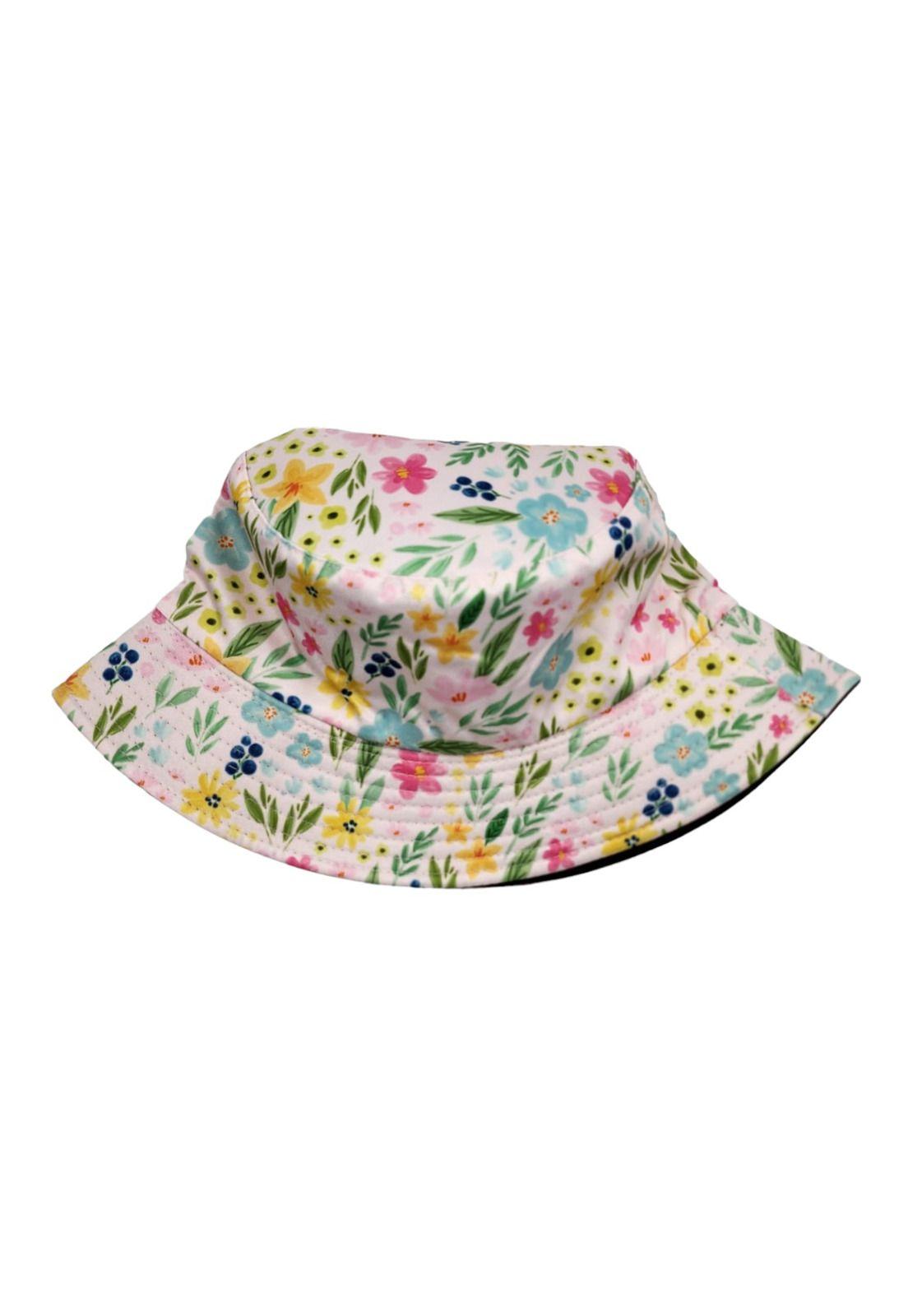 Sombrero Pescador Diseño Flores 16*18cm-1