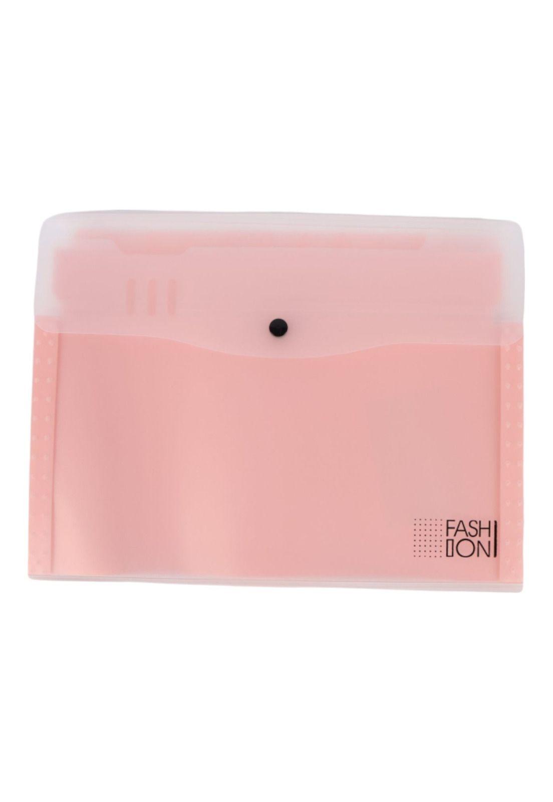 Porta Documentos Rosa A4-0