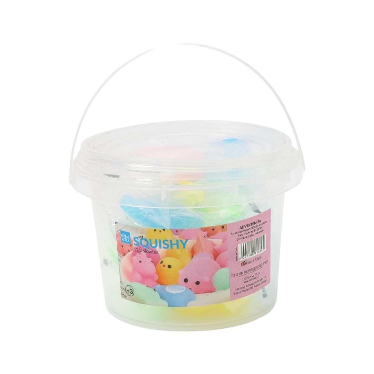 Set Mini Squishy Antiestrés *12-0