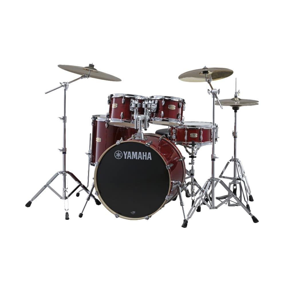 Shell Pack Stage Custom 5 Piezas SBP0F5 Cranberry Red - Yamaha-0