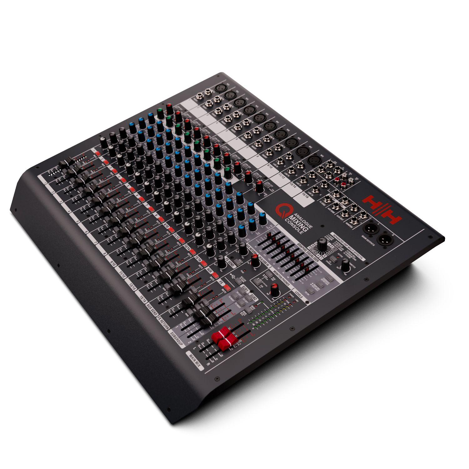 Mezclador Analogico 16 Canales Q16FX - HH-1
