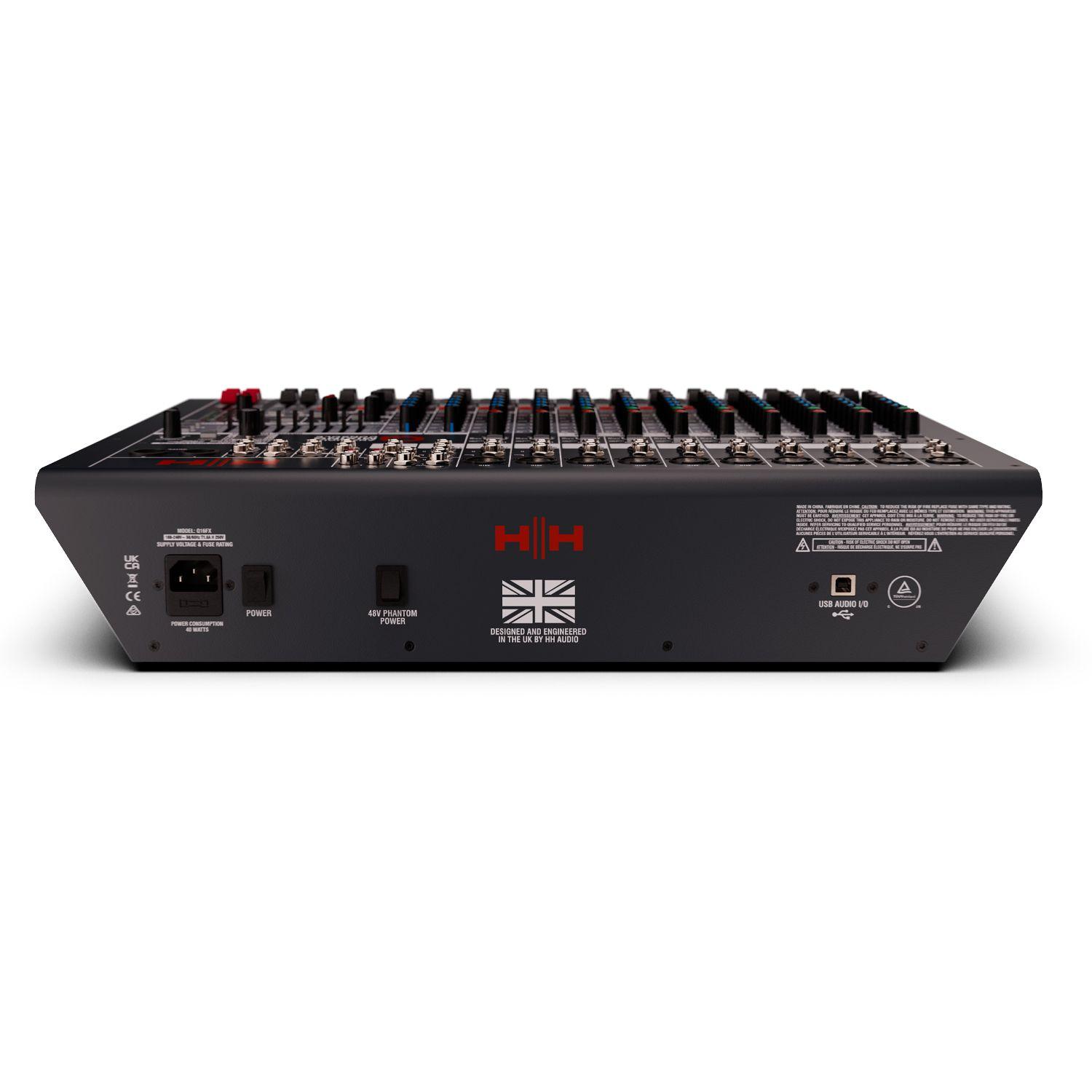 Mezclador Analogico 16 Canales Q16FX - HH-2