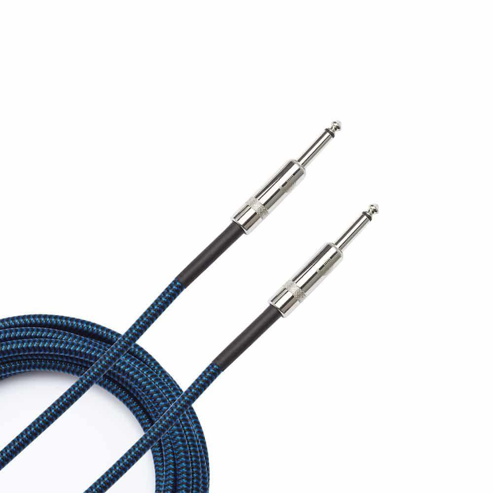 Cable Instrumento Trenzado Azul 4.5 Mts PW-BG-15BU - Daddario-1