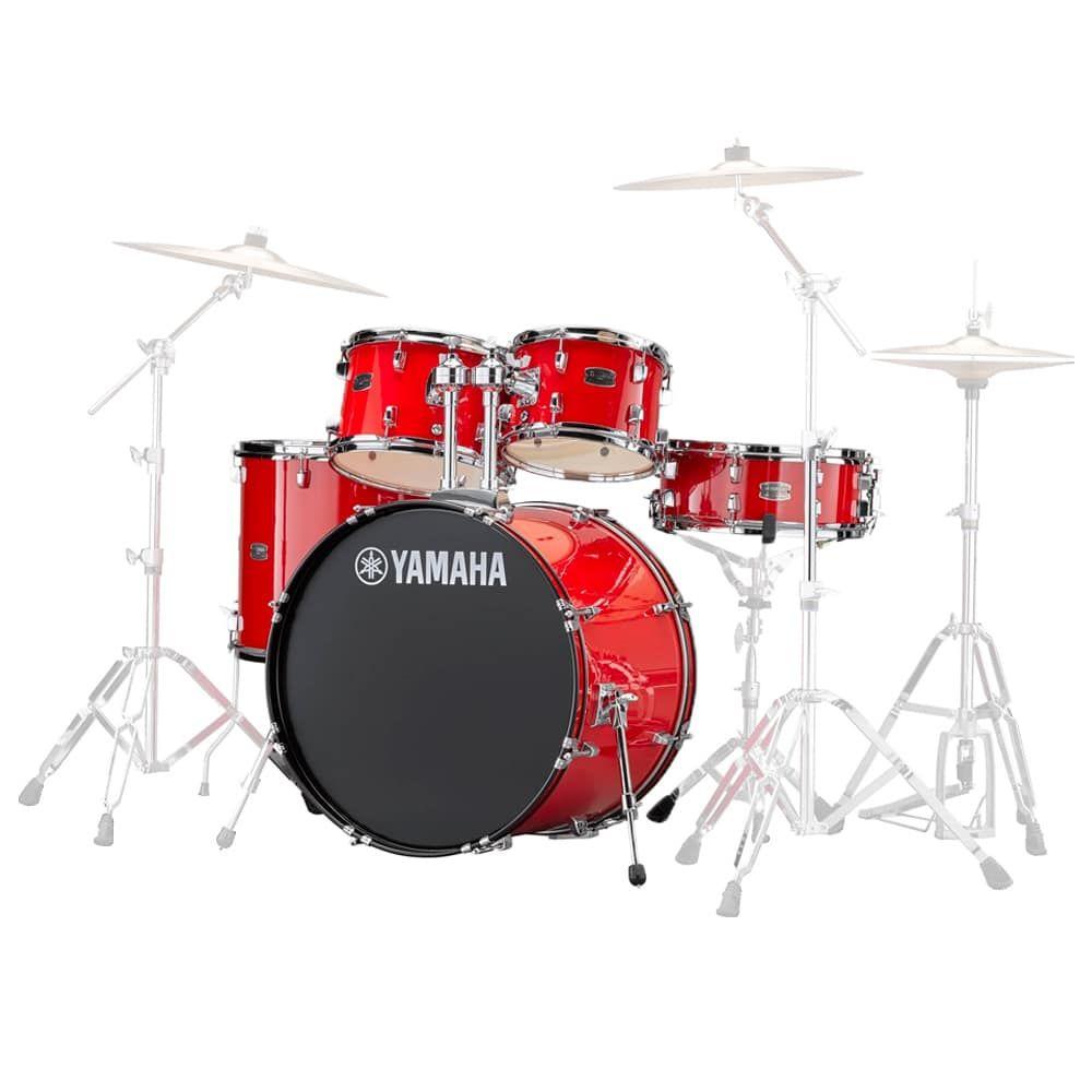 Shell Pack Bateria Acustica Rydeen bombo 20" RDP0F5 Hot Red- Yamaha-0