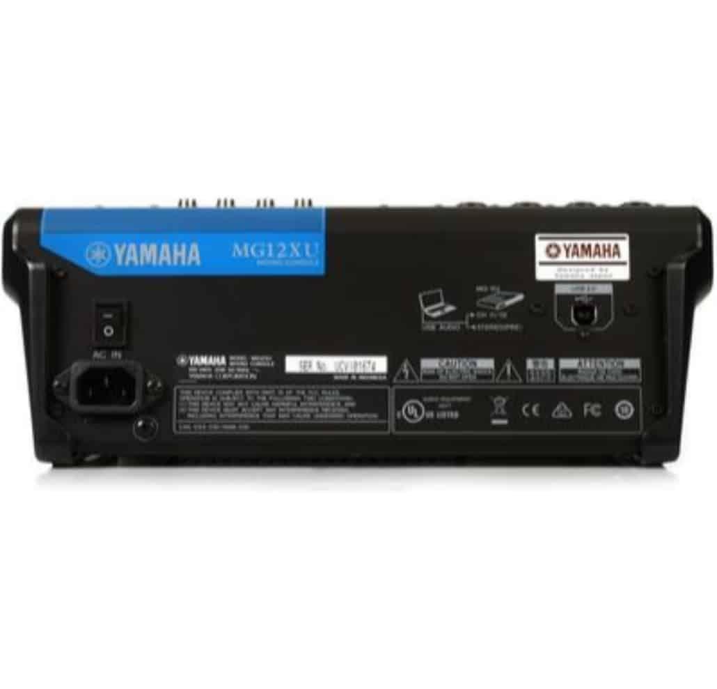 Mixer análogo de 12 canales con efectos y USB MG12XU  - Yamaha-3