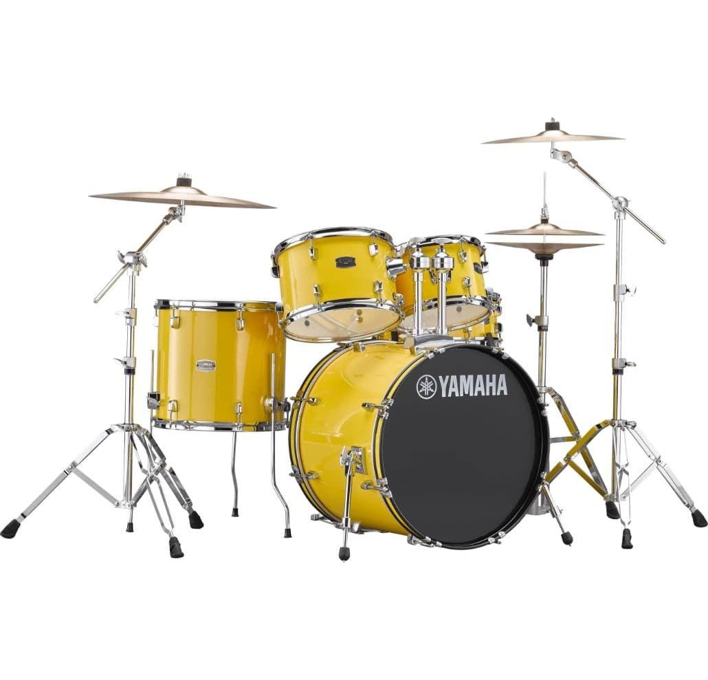Shell pack 5 piezas bombo 20" Rydeen RDP0F5 Mellow Yellow - Yamaha-0