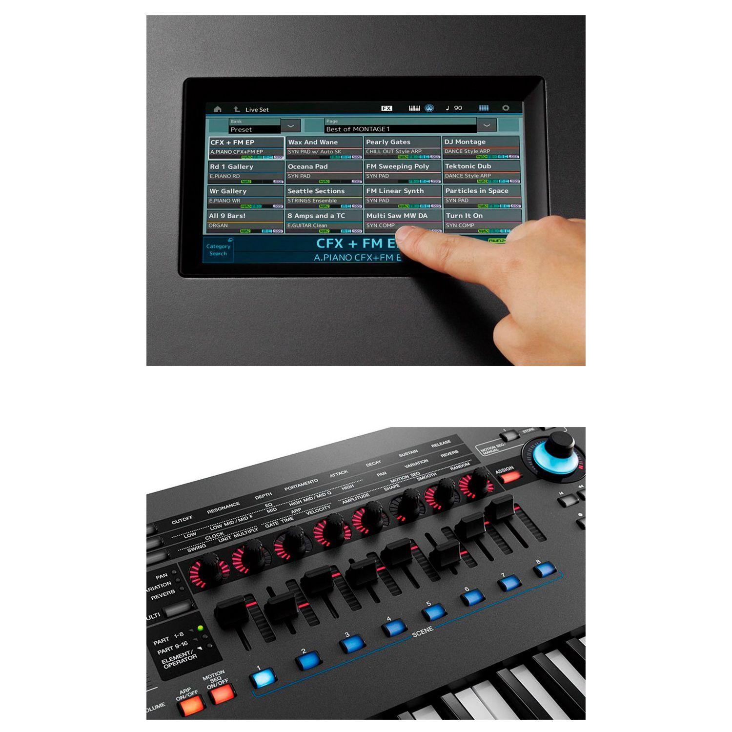 Sintetizador 88 teclas MONTAGE8 - Yamaha-4