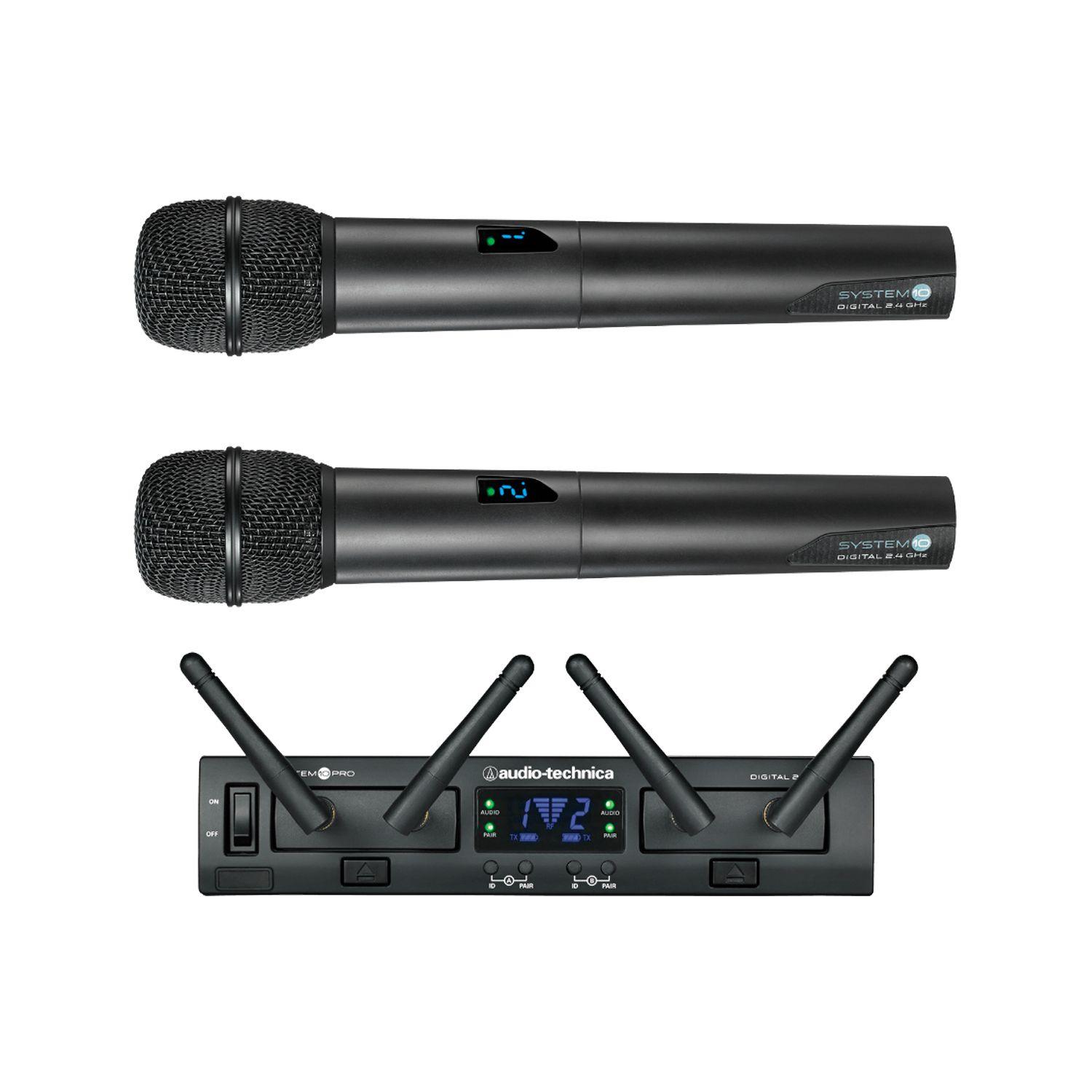 System 10 Pro Dual Unipak 2.4GHz Digital ATW-1322 - Audio-Technica-0