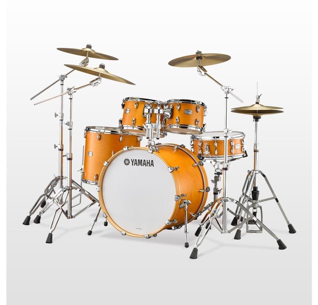 Shell Pack Tour Custom 4 Piezas TMP0F4  Caramel Satin - Yamaha-0