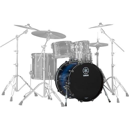 Bombo 22X18" Live Custom Hybrid Oak LHB2218 Uzu Charcoal Sunburst - Yamaha-0