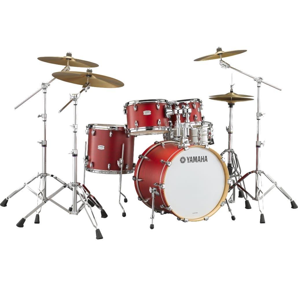 Shell Pack Tour Custom 4 Piezas TMP0F4  Candy Apple Satin - Yamaha-0