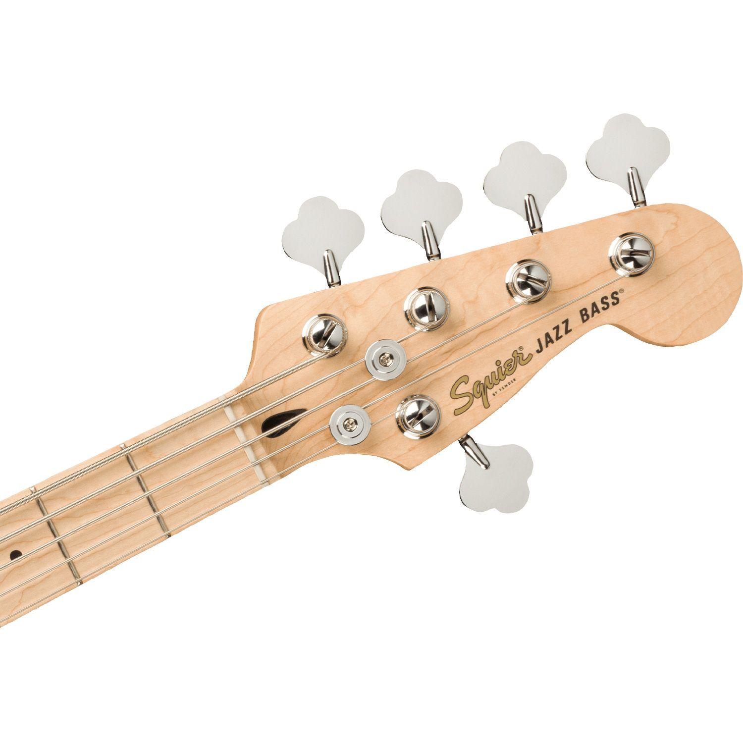 Bajo 5 cuerdas Affinity Jazz Bass Maple Olympic White - Squier-1