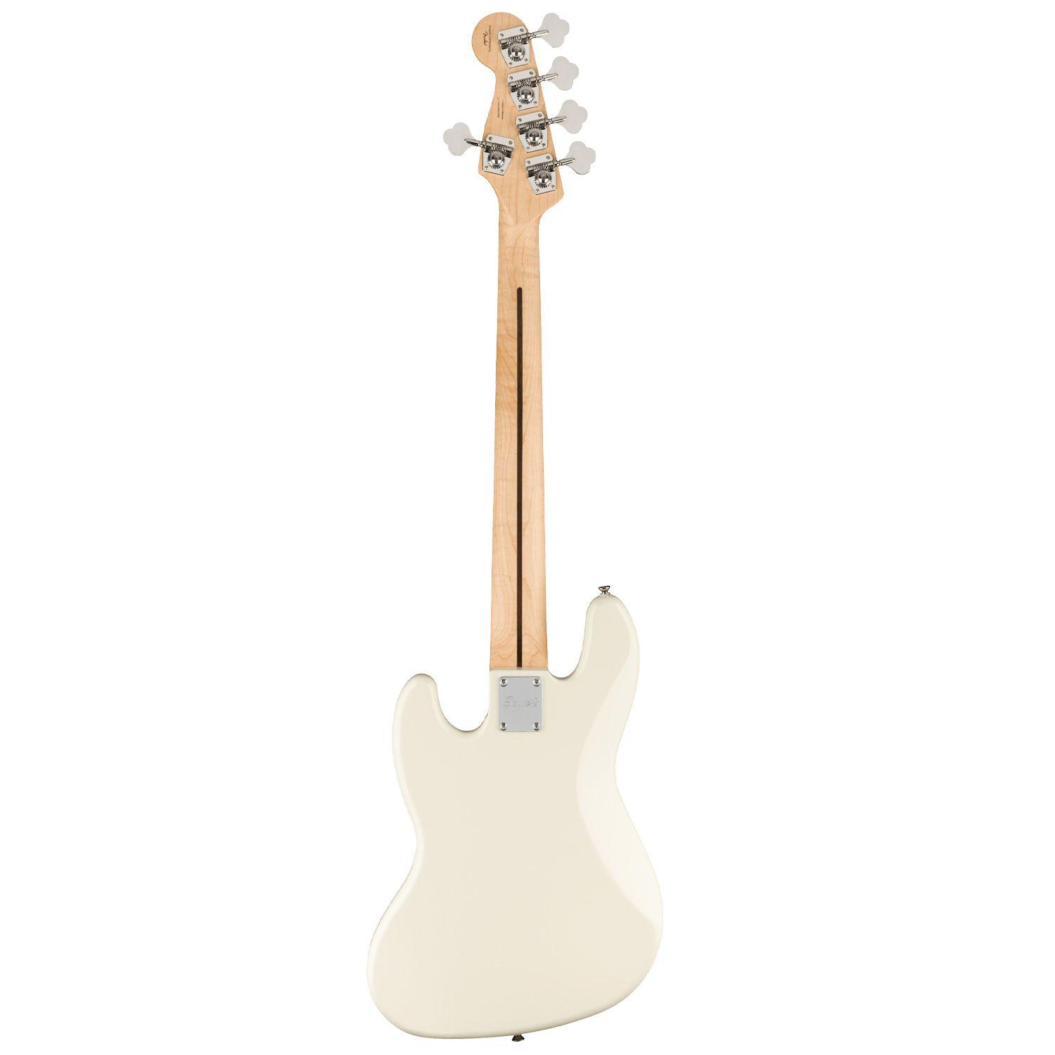 Bajo 5 cuerdas Affinity Jazz Bass Maple Olympic White - Squier-3