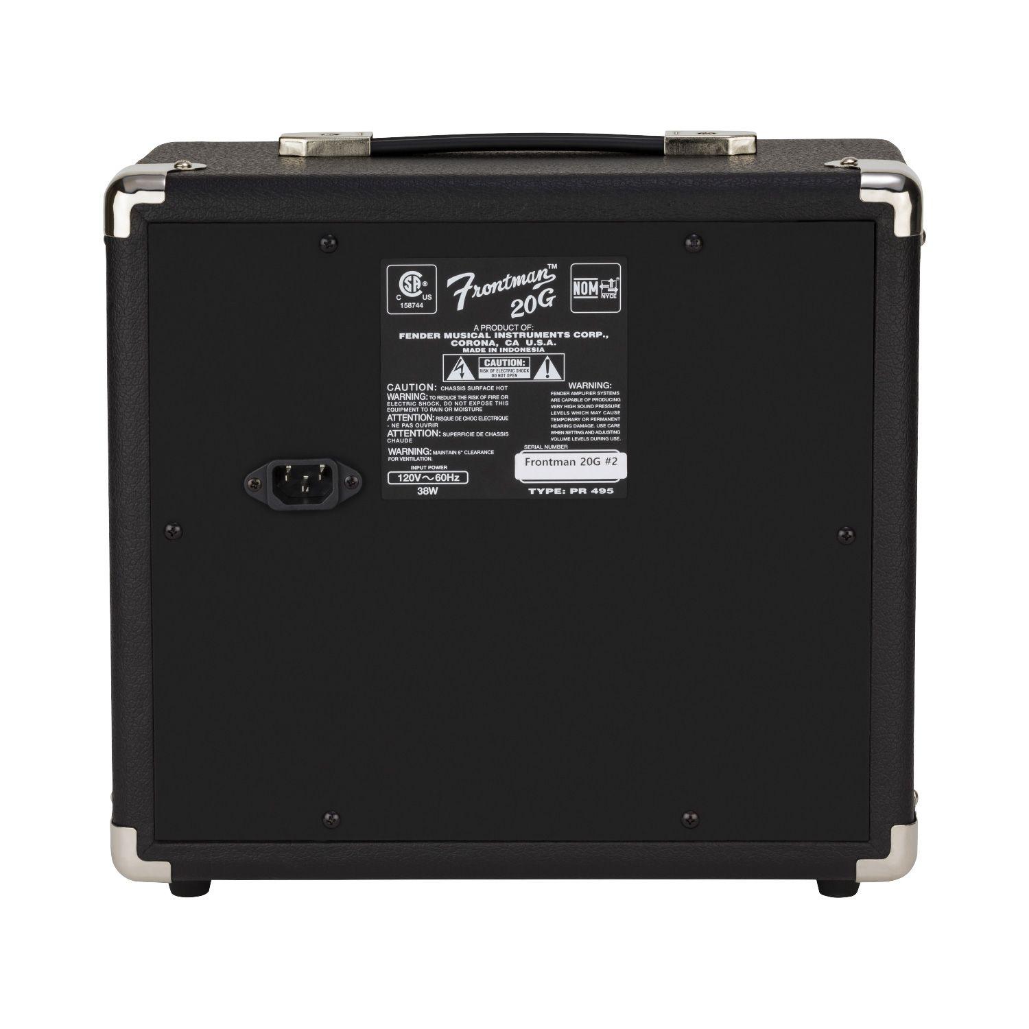Amplificador de Guitarra eléctrica Frontman 20W - Fender-2