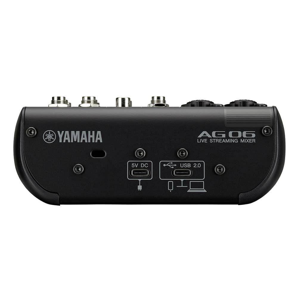 Mezclador para transmisión en vivo 6 canales AG06MK2 Black - Yamaha-2
