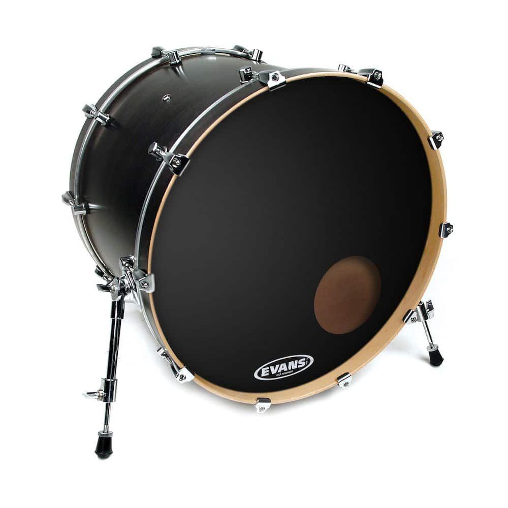 Parche 20" EQ3 Resonant Black BD20RB - Evans-1