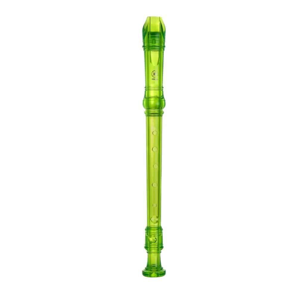 Flauta Dulce Soprano Digitacion Alemana Yrs-20Gg Translucent Green - Yamaha-0