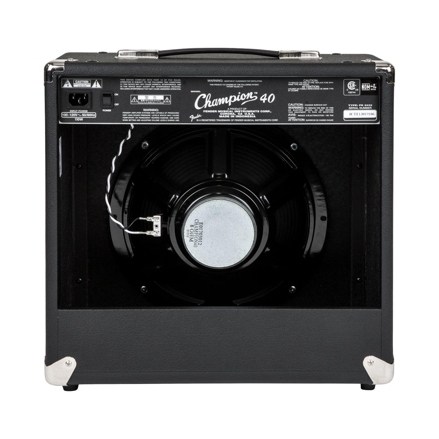 Amplificador de Guitarra eléctrica Champion 40W - Fender-3