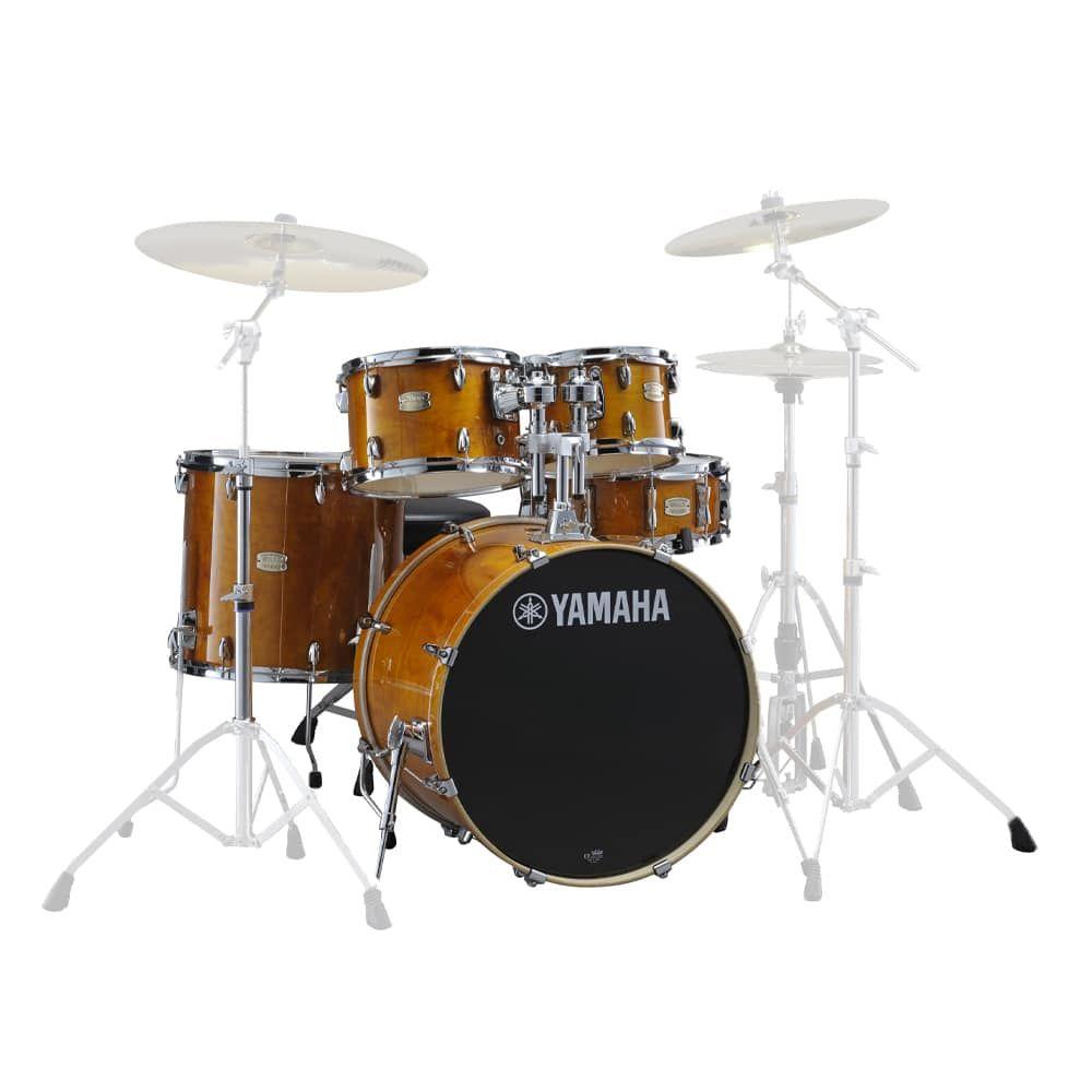 Shell Pack Bateria Acustica Stage Custom Bombo 20" SBP0F5 Honey Amber - Yamaha-0
