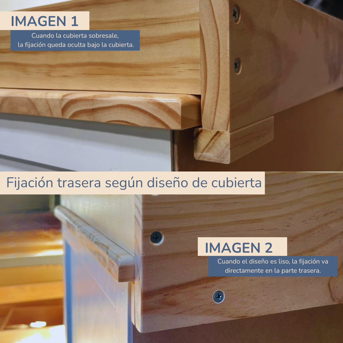 Base adaptador para cómoda desmontable - Accesorio para mudador anatómico bebé-7