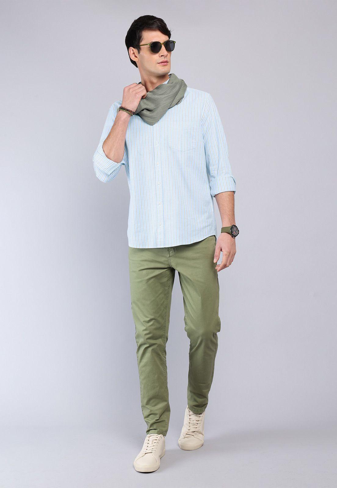 Camisa Oxford Spandex Arrow CM32004VE-3