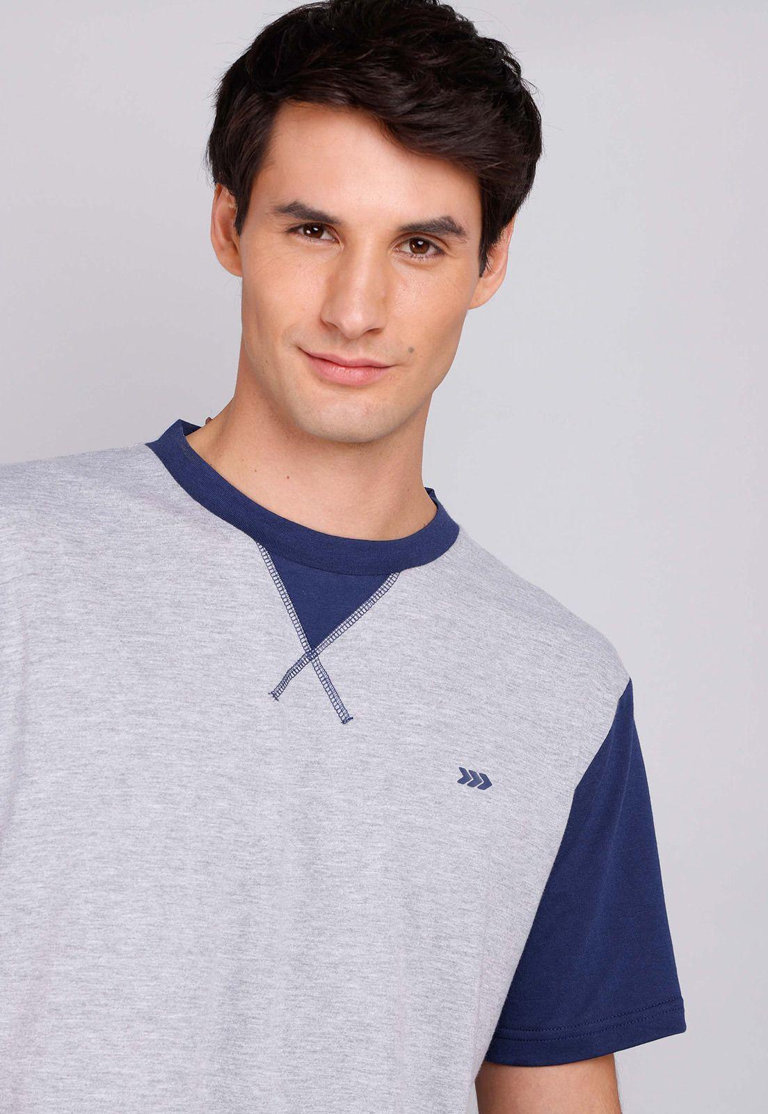Pijama Corto Cuello Redondo Arrow P1V3205GR-2