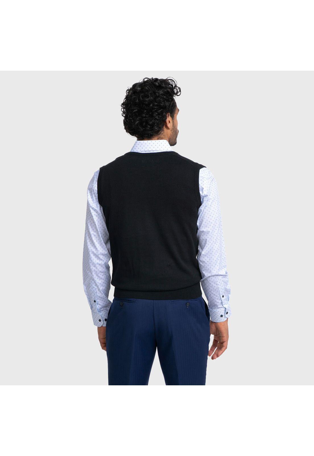 Sweater Arrow V-Neck Melange-1