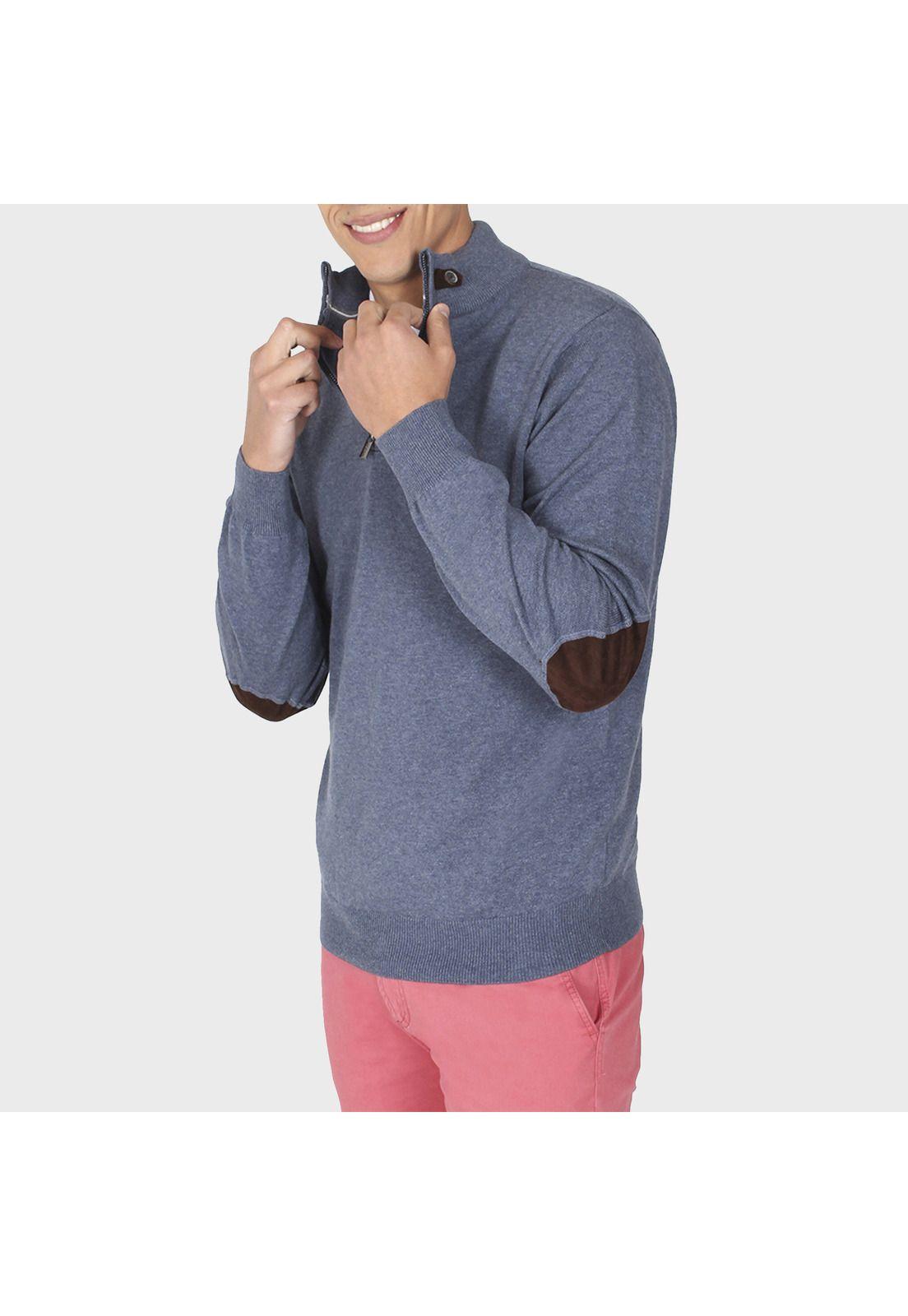 Sweater Half Zipper-1
