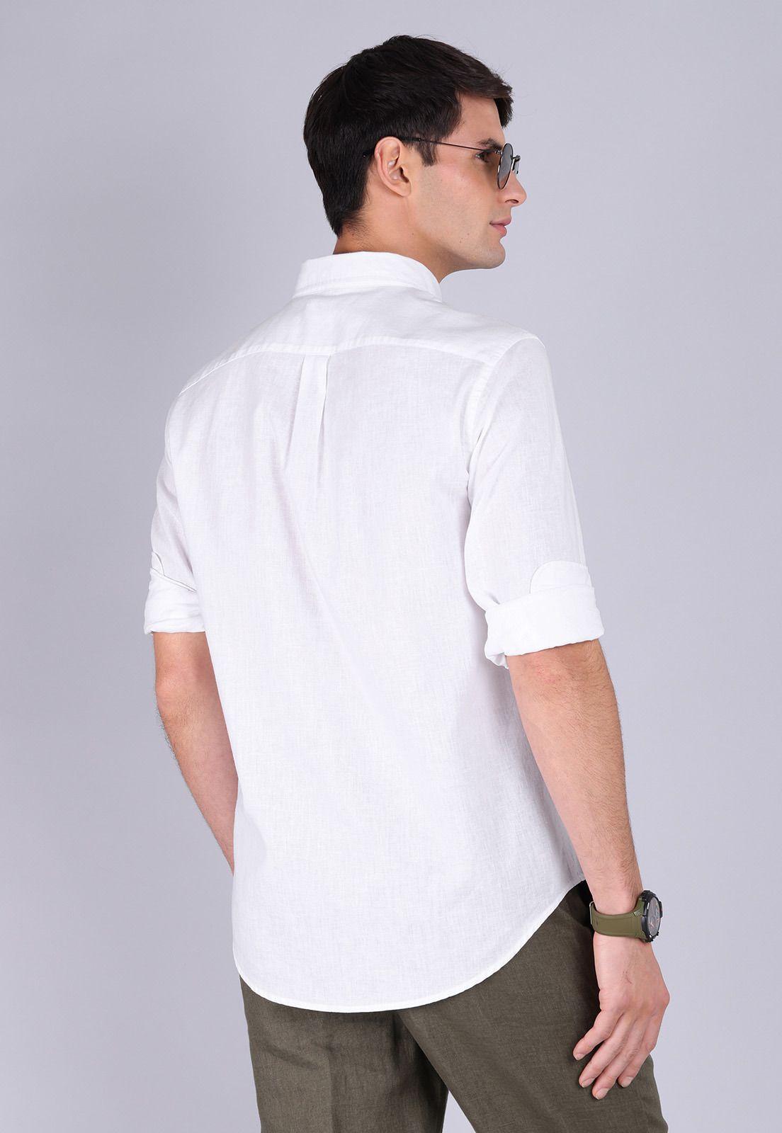 Camisa Lino Manga Larga Arrow CM3057SBL-1