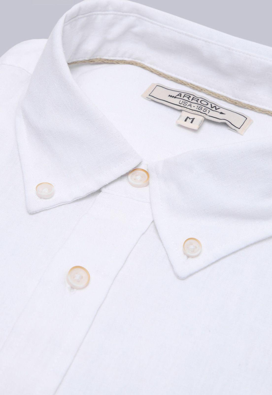 Camisa Lino Manga Larga Arrow CM3057SBL-4