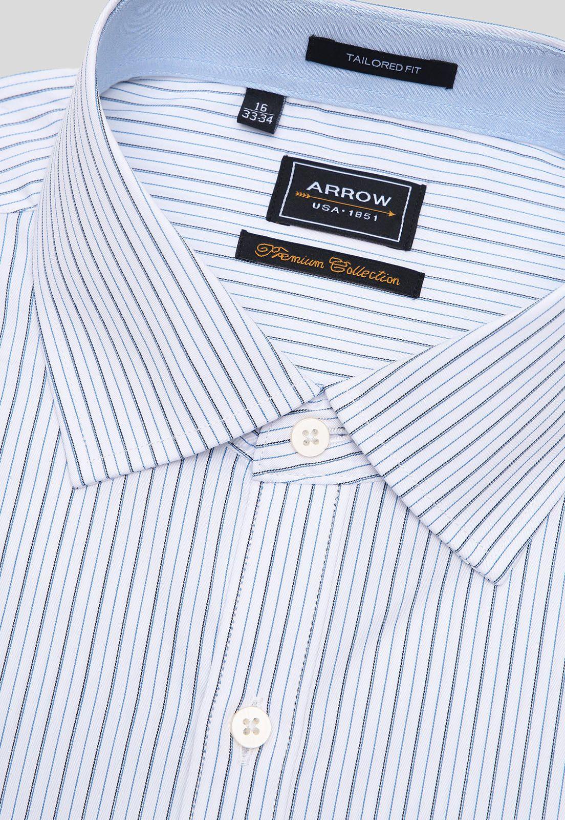 Camisa Formal Spandex Rayas Arrow-1