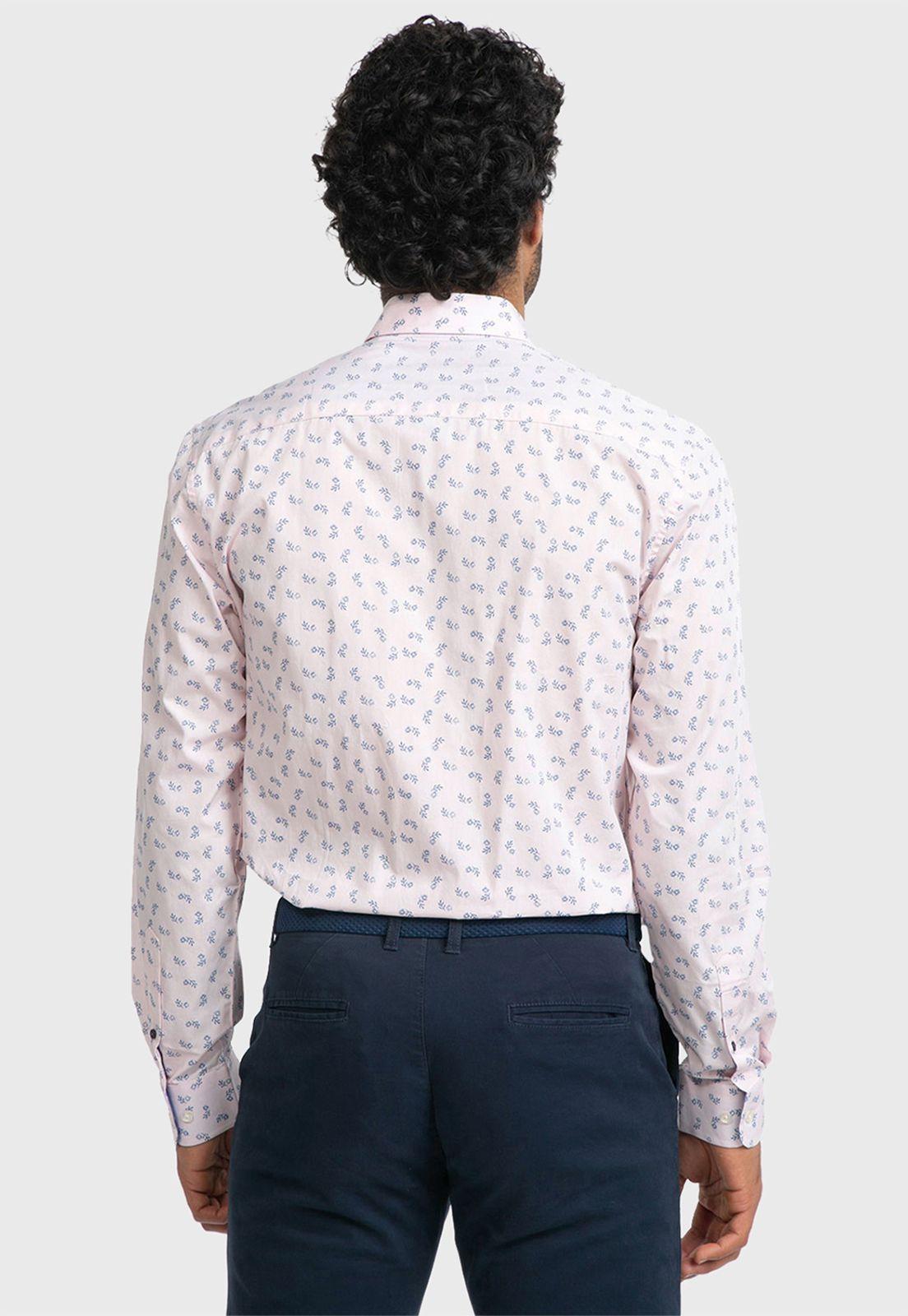 Camisa Casual Print Flores-1