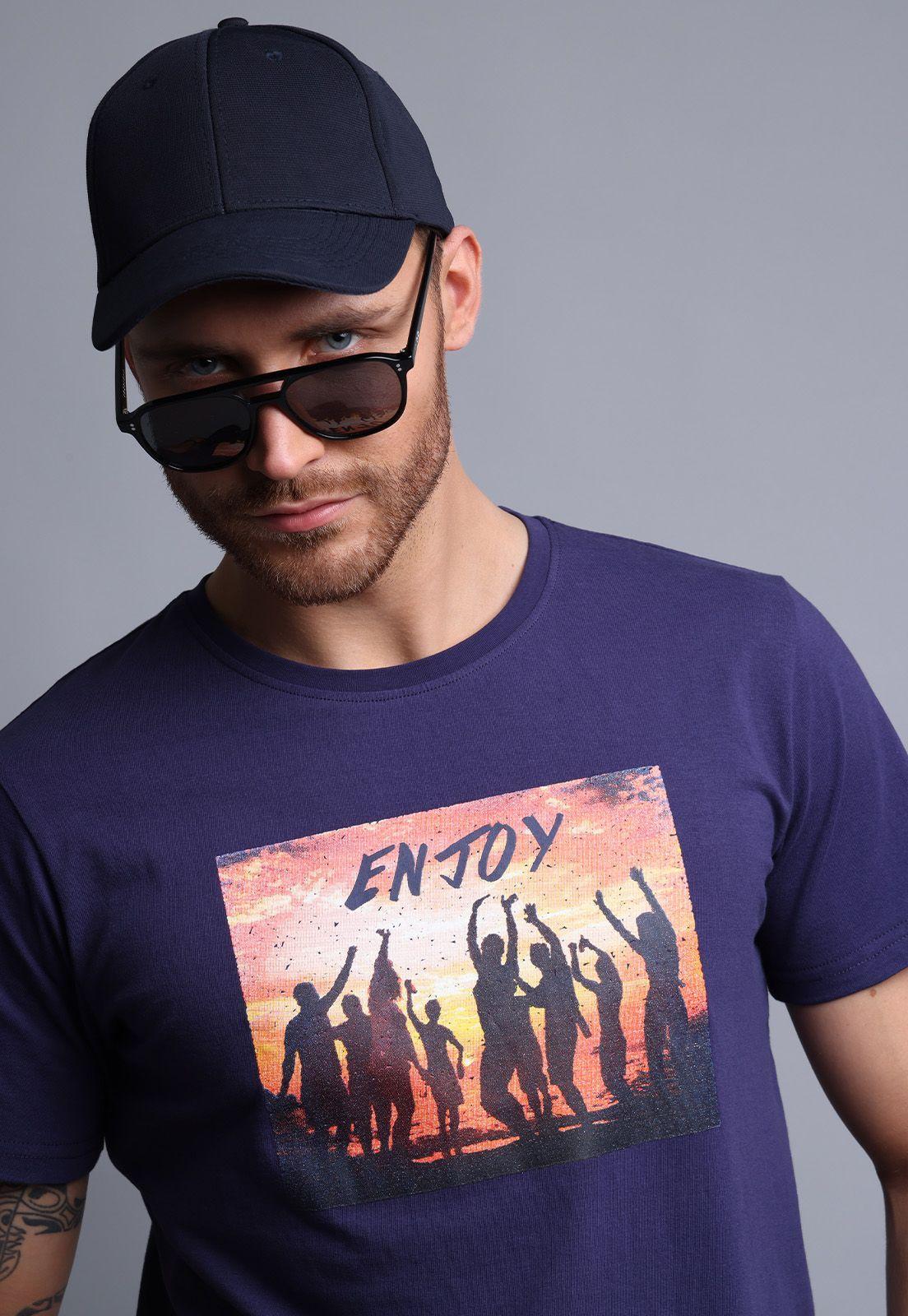 Polera Casual Print Arrow-2