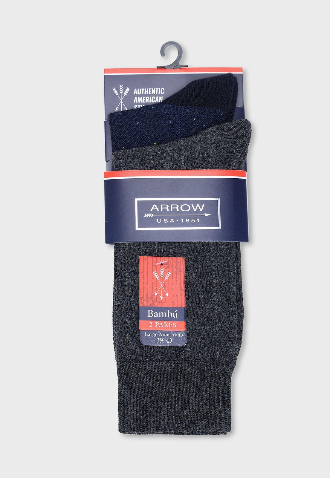 Calcetines Pack 2 Unidades Bambú Arrow CB22421SU-3