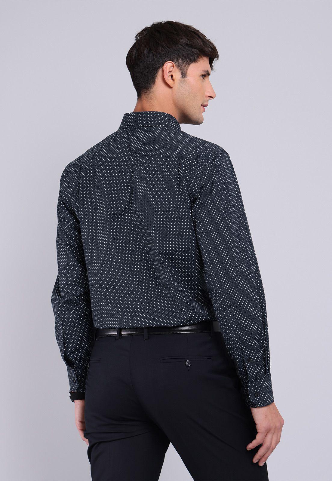Camisa Formal Spandex Print Arrow ARM8030NB-2