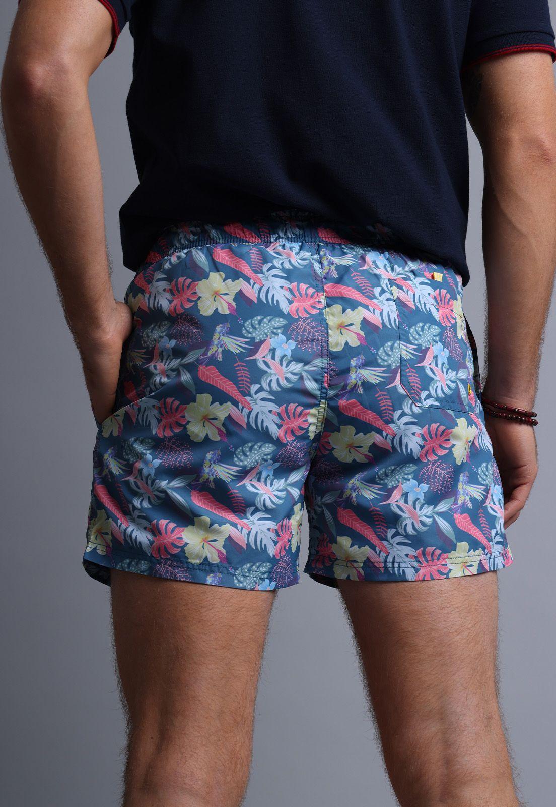 Short De Baño Estampado Arrow-1